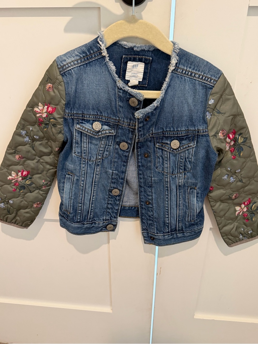 GAP Girls Blue Denim Jacket - Sarah Jessica Parker Collab